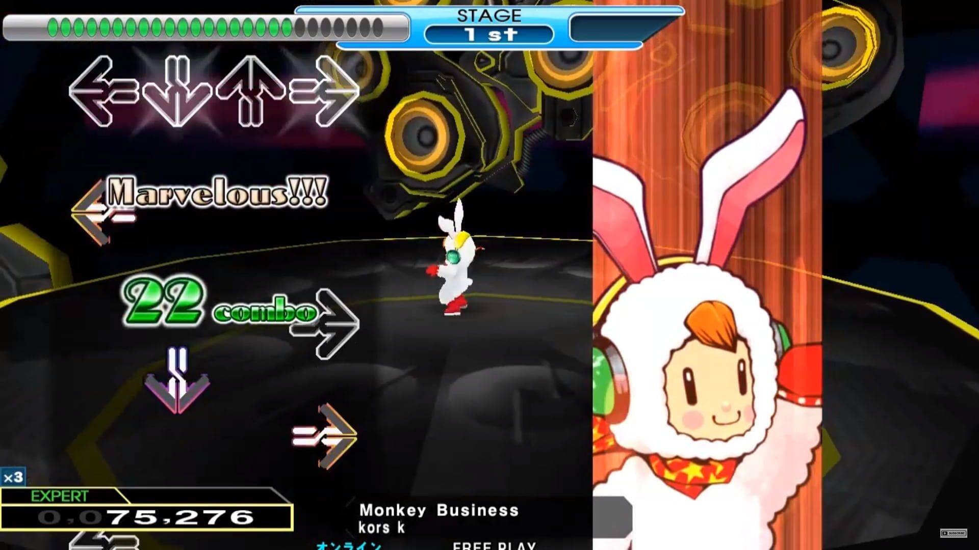 Screenshot for Dance Dance Revolution