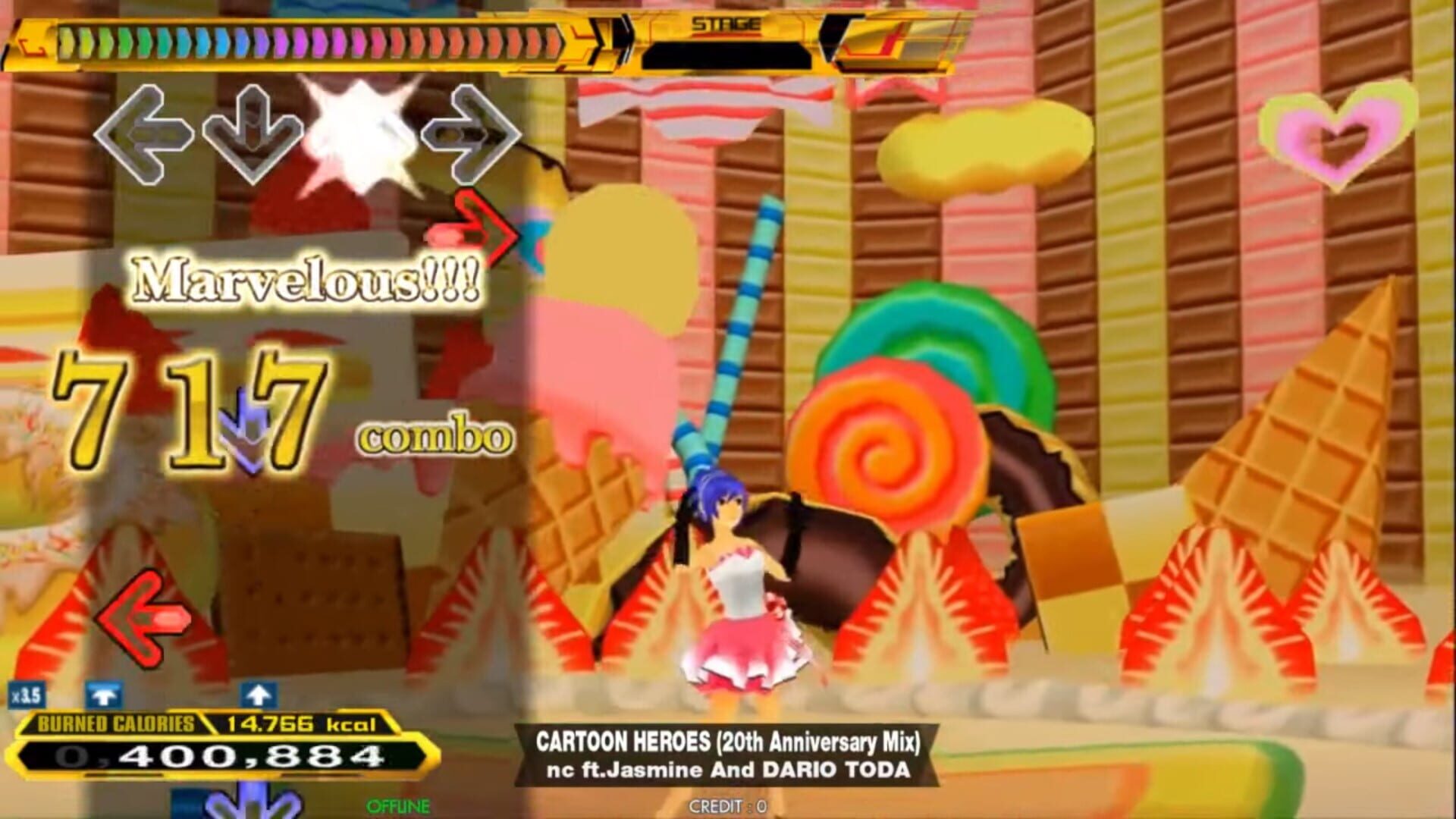 Screenshot for Dance Dance Revolution A20