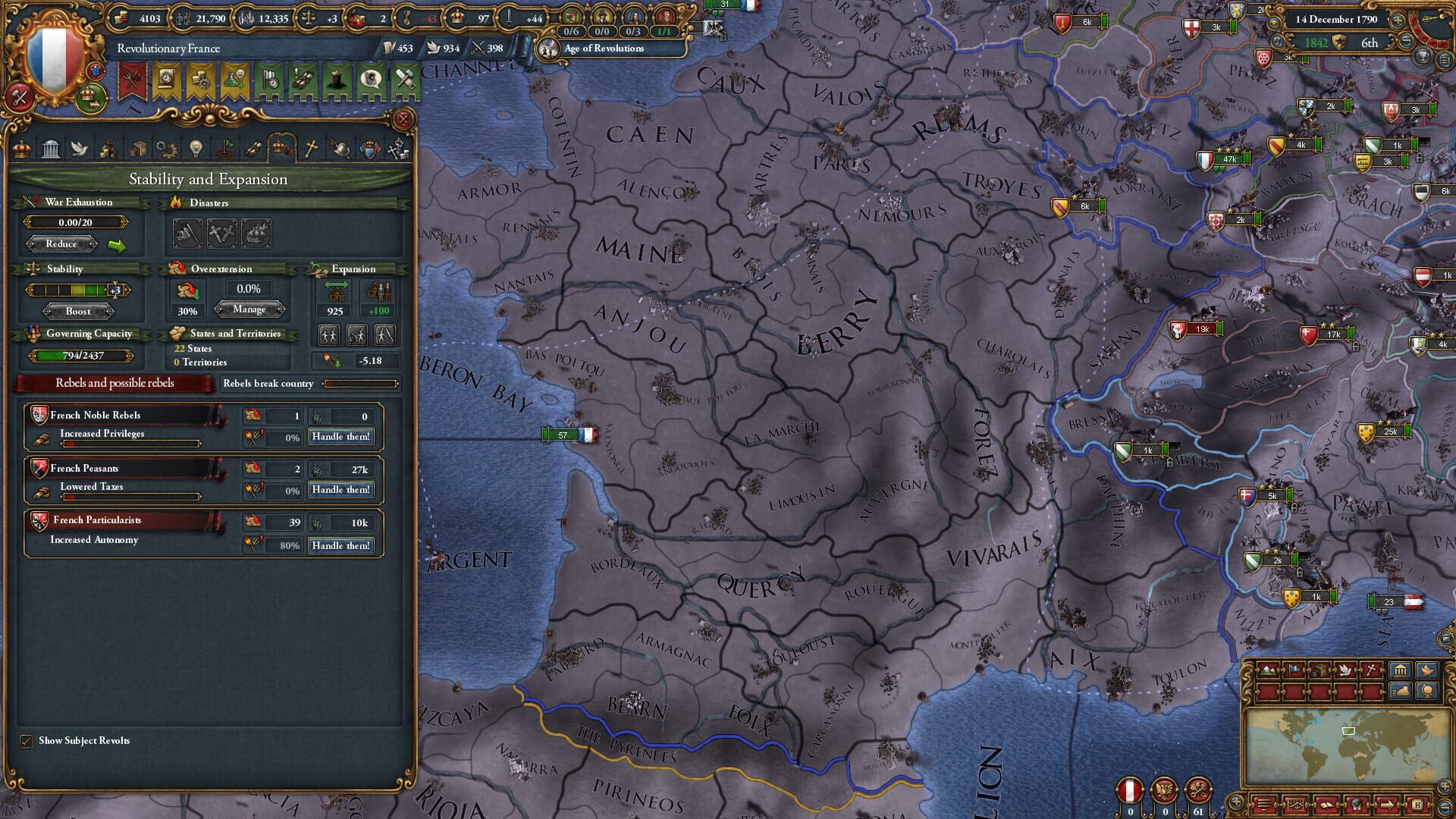 Screenshot for Europa Universalis IV: Emperor