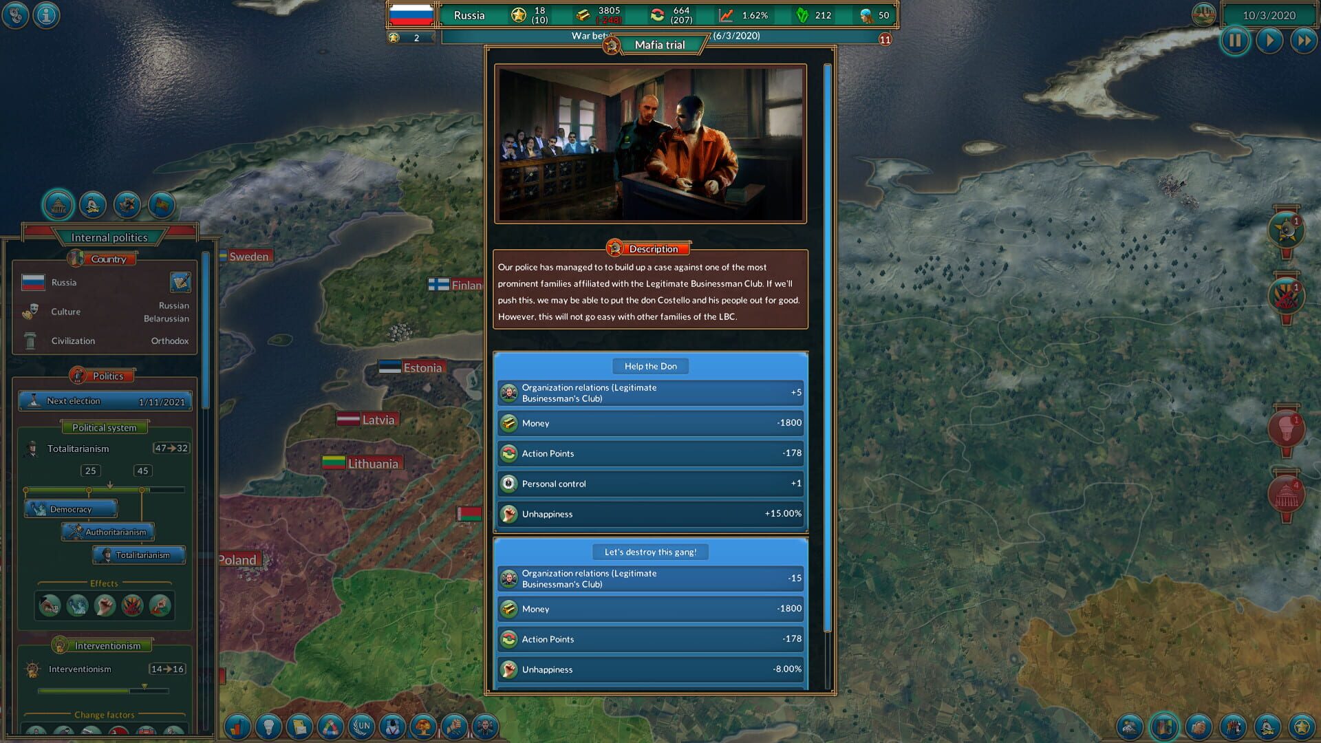 Screenshot for Realpolitiks: New Power