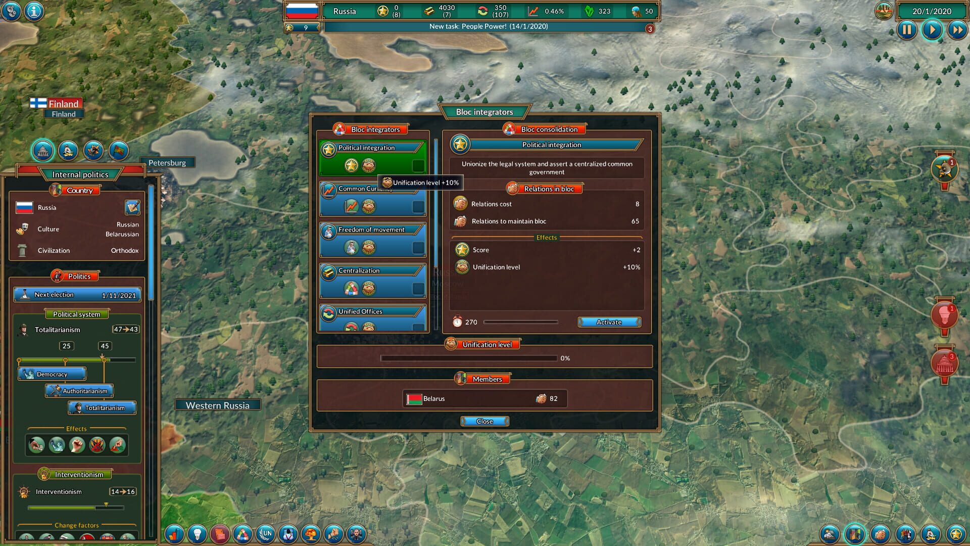 Screenshot for Realpolitiks: New Power