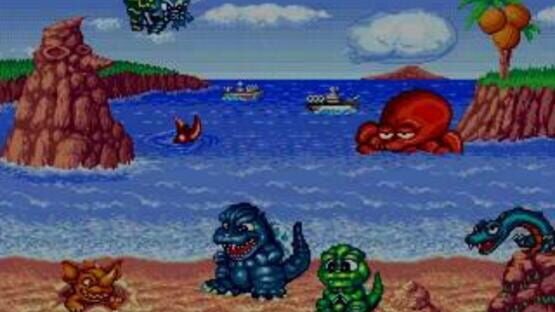 Screenshot for Godzilla: Doki-doki Kaijuu-tou!!