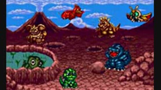 Screenshot for Godzilla: Doki-doki Kaijuu-tou!!