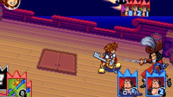 Screenshot for Kingdom Hearts: Chain of Memories