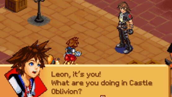 Screenshot for Kingdom Hearts: Chain of Memories