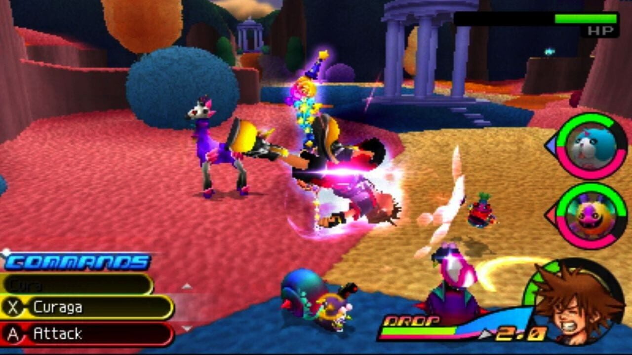 Screenshot for Kingdom Hearts 3D: Dream Drop Distance
