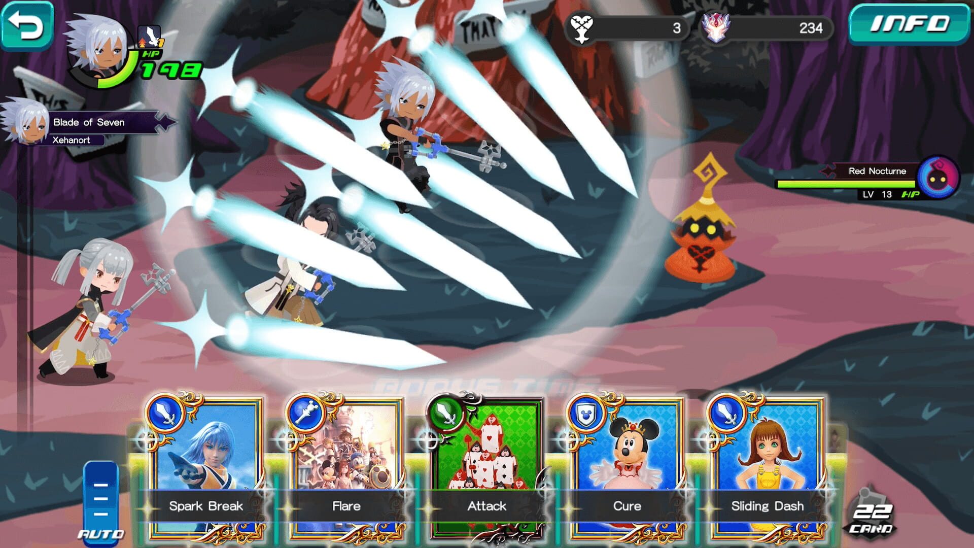 Screenshot for Kingdom Hearts Dark Road