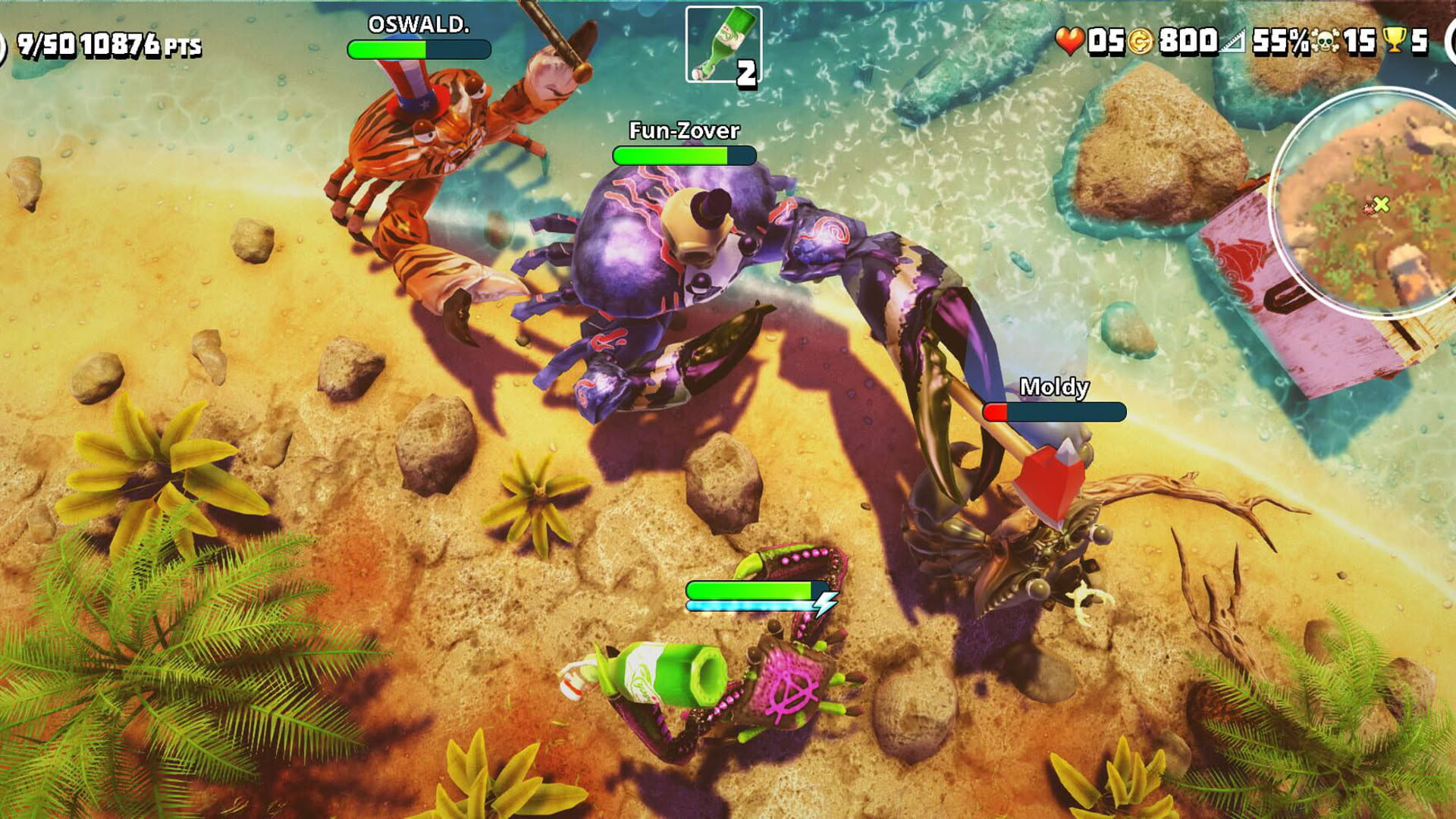 Screenshot for King of Crabs