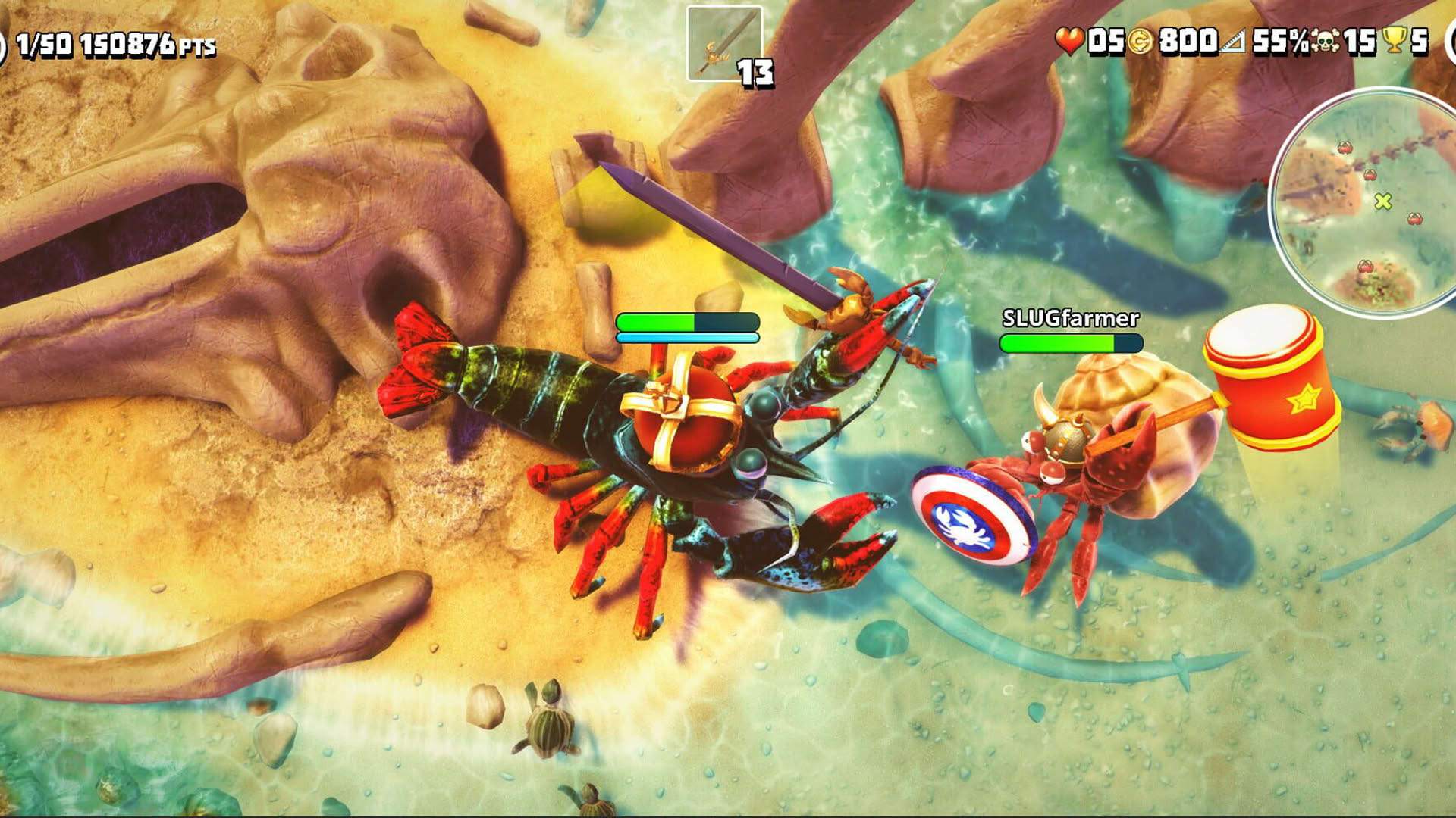 Screenshot for King of Crabs