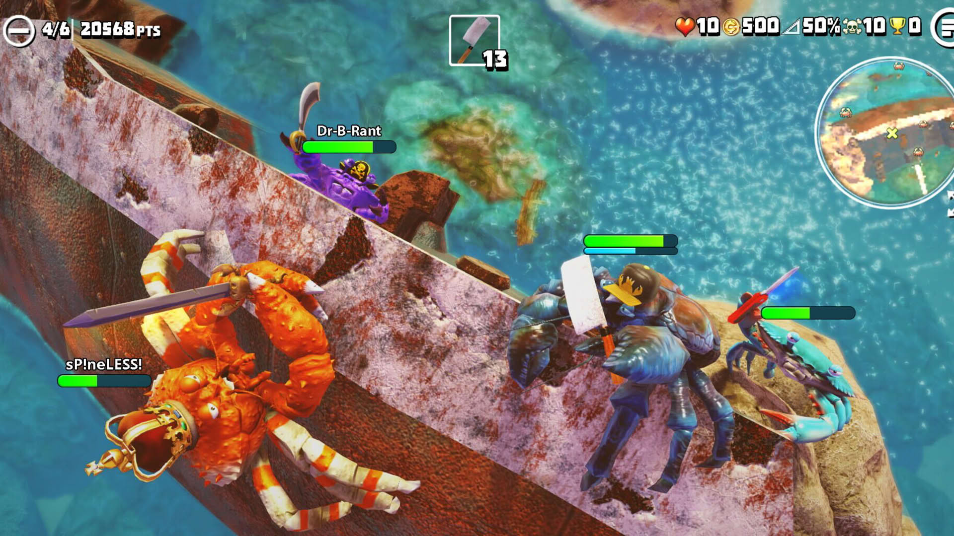 Screenshot for King of Crabs