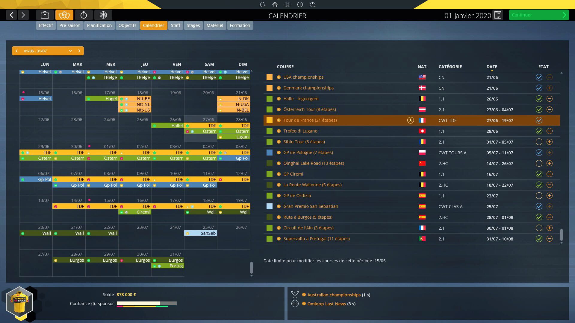 Screenshot for Pro Cycling Manager 2020