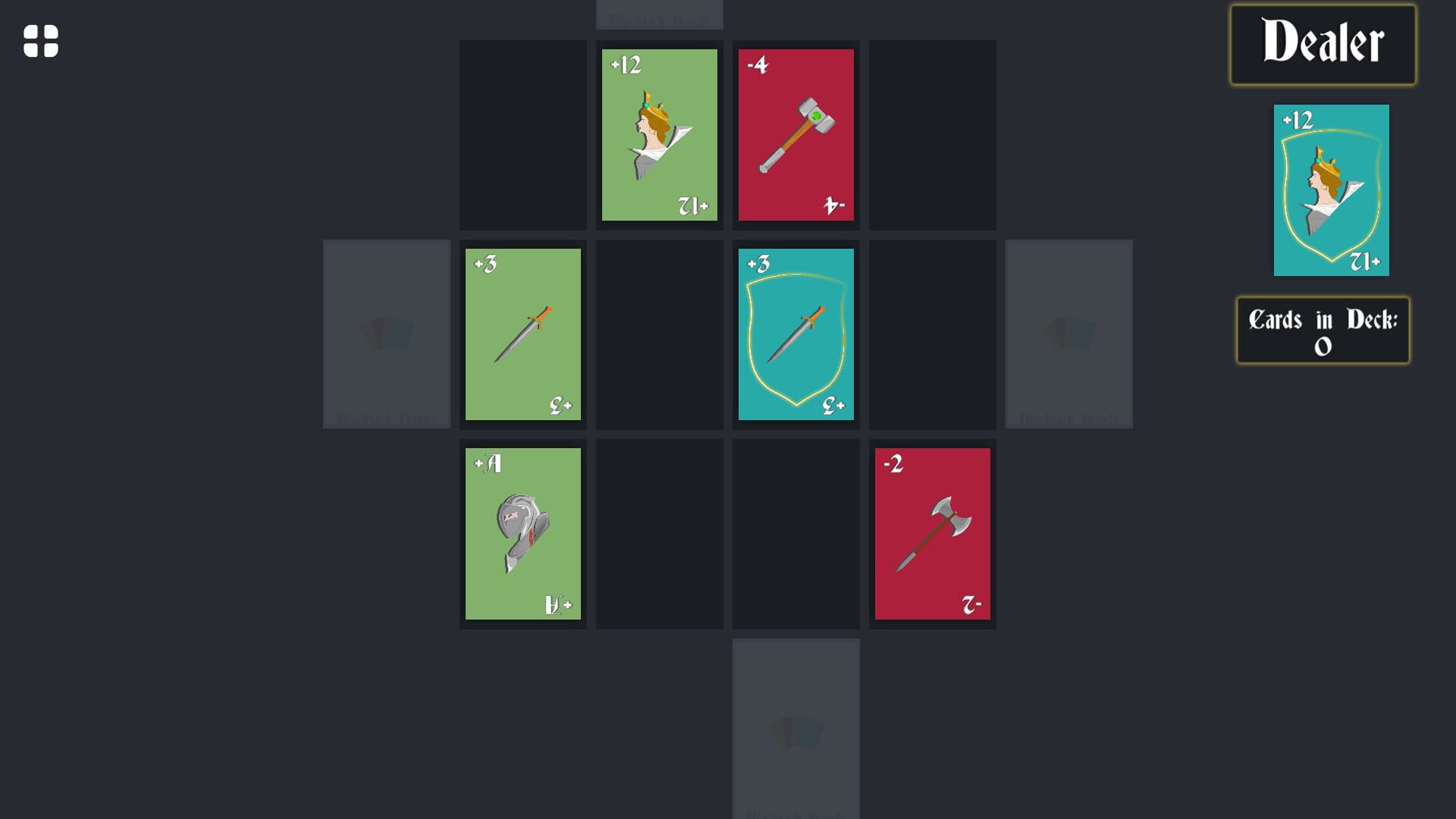 Screenshot for Blackjack Hands