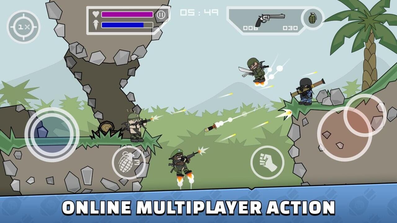 Screenshot for Mini Militia - Doodle Army 2