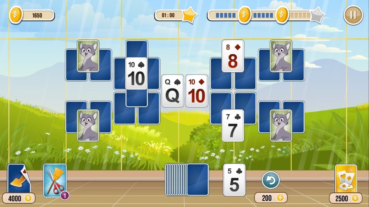 Screenshot for Solitaire TriPeaks Flowers