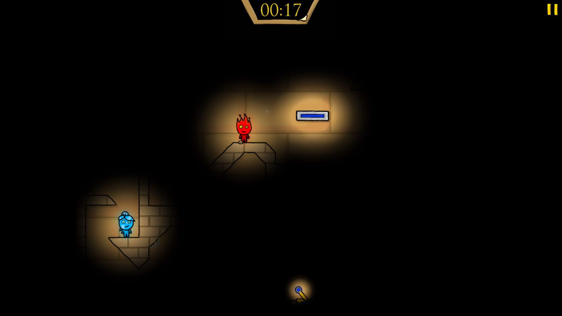 Screenshot for Fireboy & Watergirl 2: The Light Temple