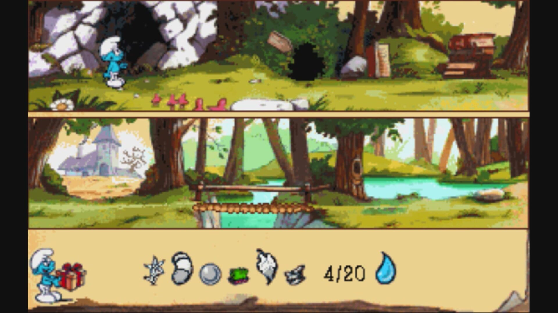 Screenshot for The Teletransport Smurf