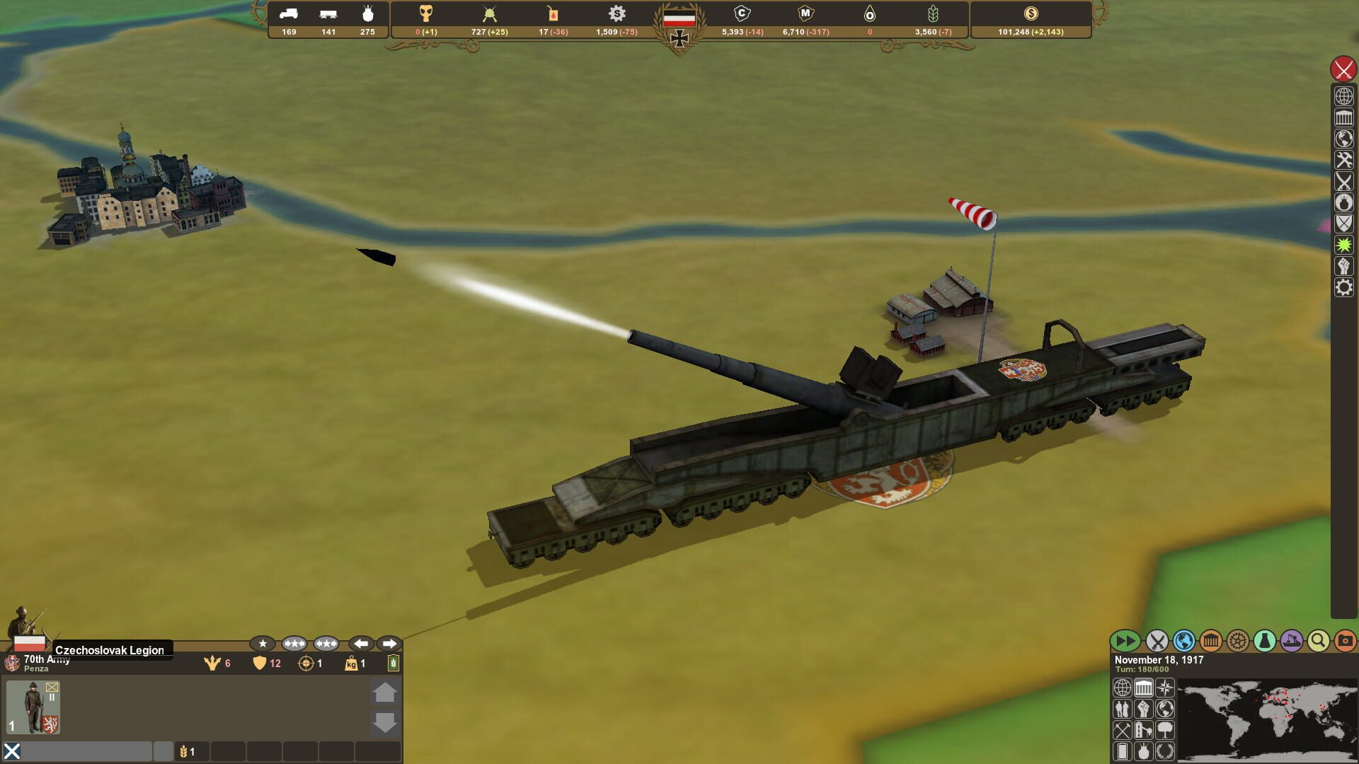 Screenshot for Making History: The First World War
