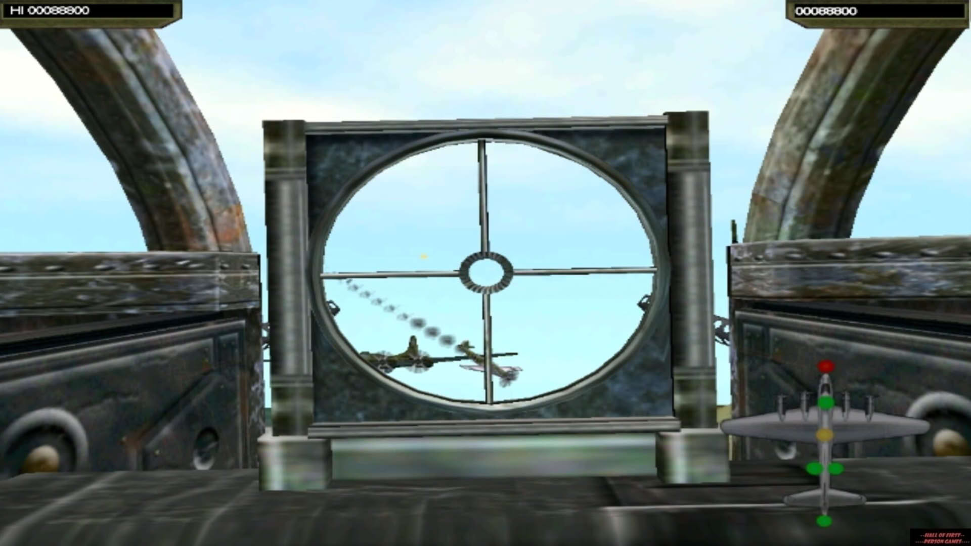Screenshot for B-17 Gunner: Air War Over Germany