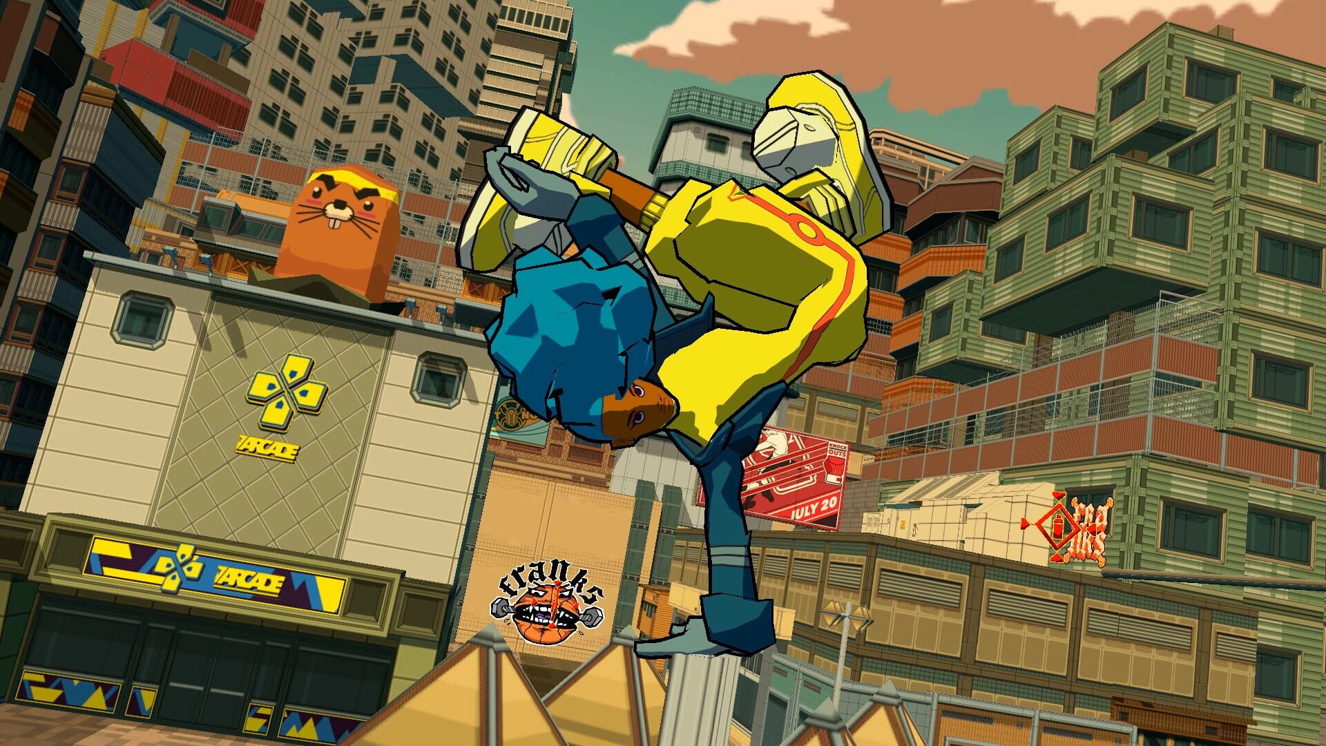 Screenshot for Bomb Rush Cyberfunk