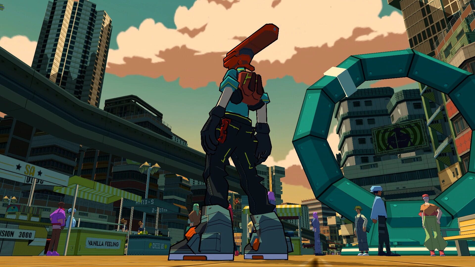 Screenshot for Bomb Rush Cyberfunk