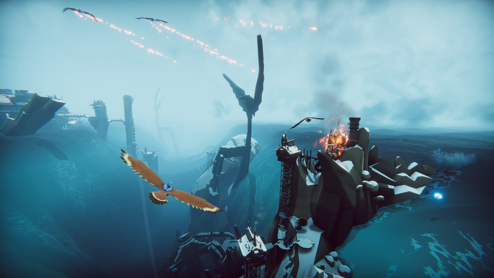 Screenshot for The Falconeer: Revolution Remaster