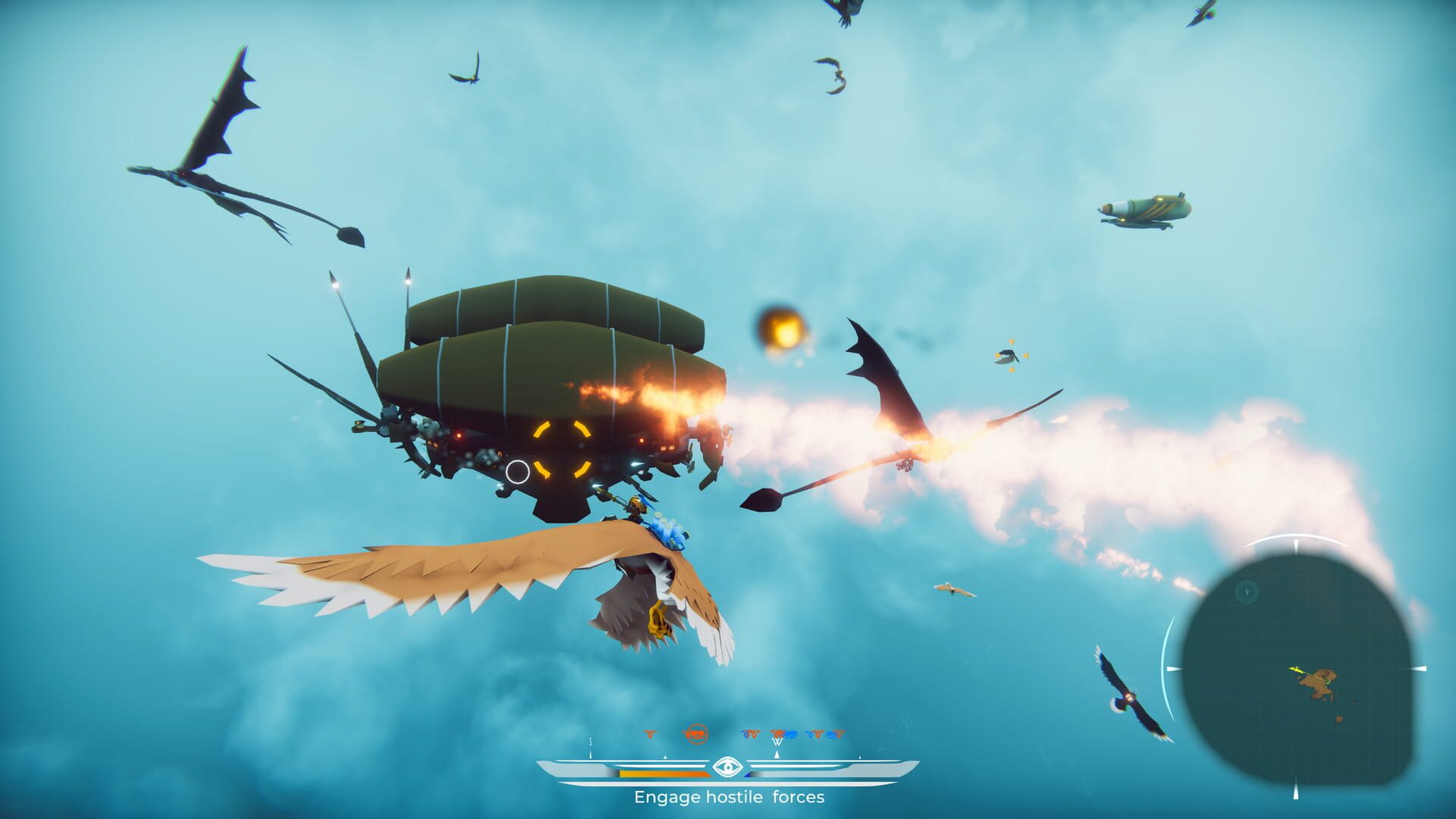 Screenshot for The Falconeer: Revolution Remaster