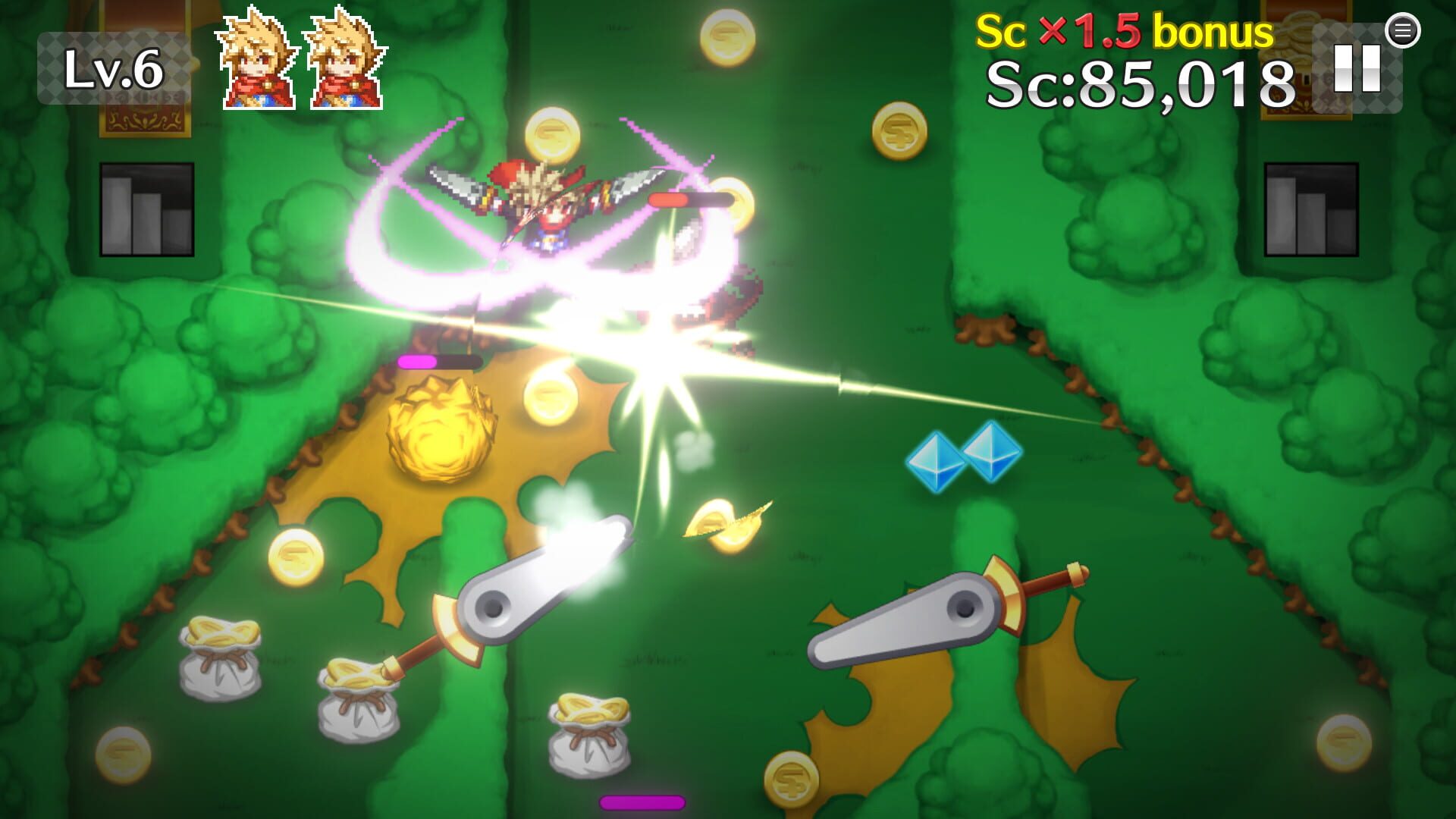Screenshot for Brave Pinball