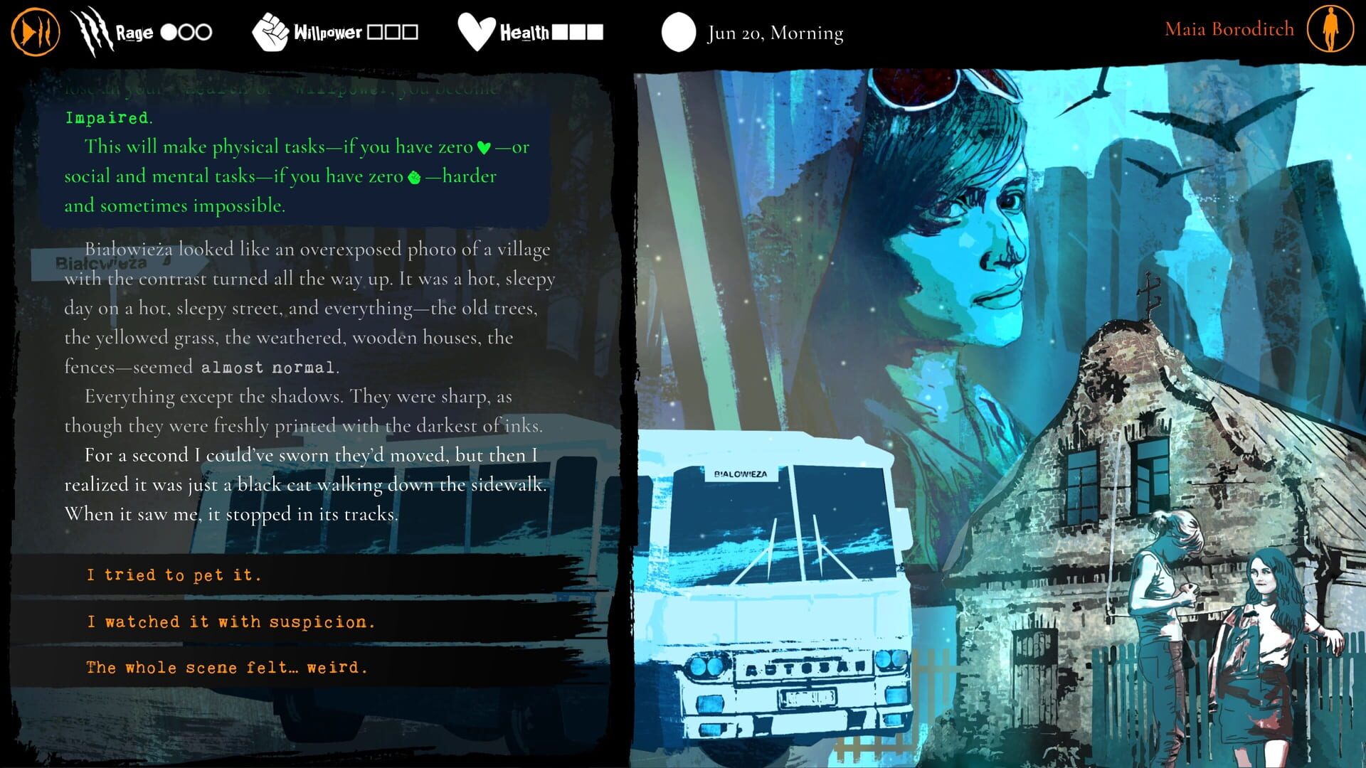 Screenshot for Werewolf: The Apocalypse - Heart of the Forest