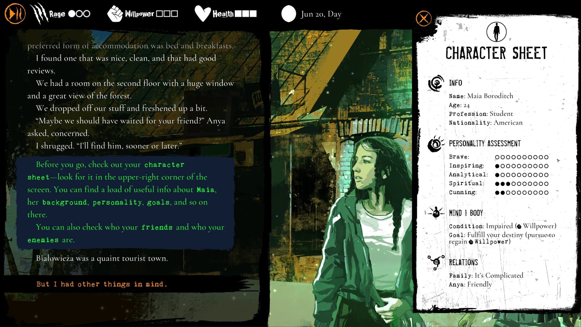 Screenshot for Werewolf: The Apocalypse - Heart of the Forest