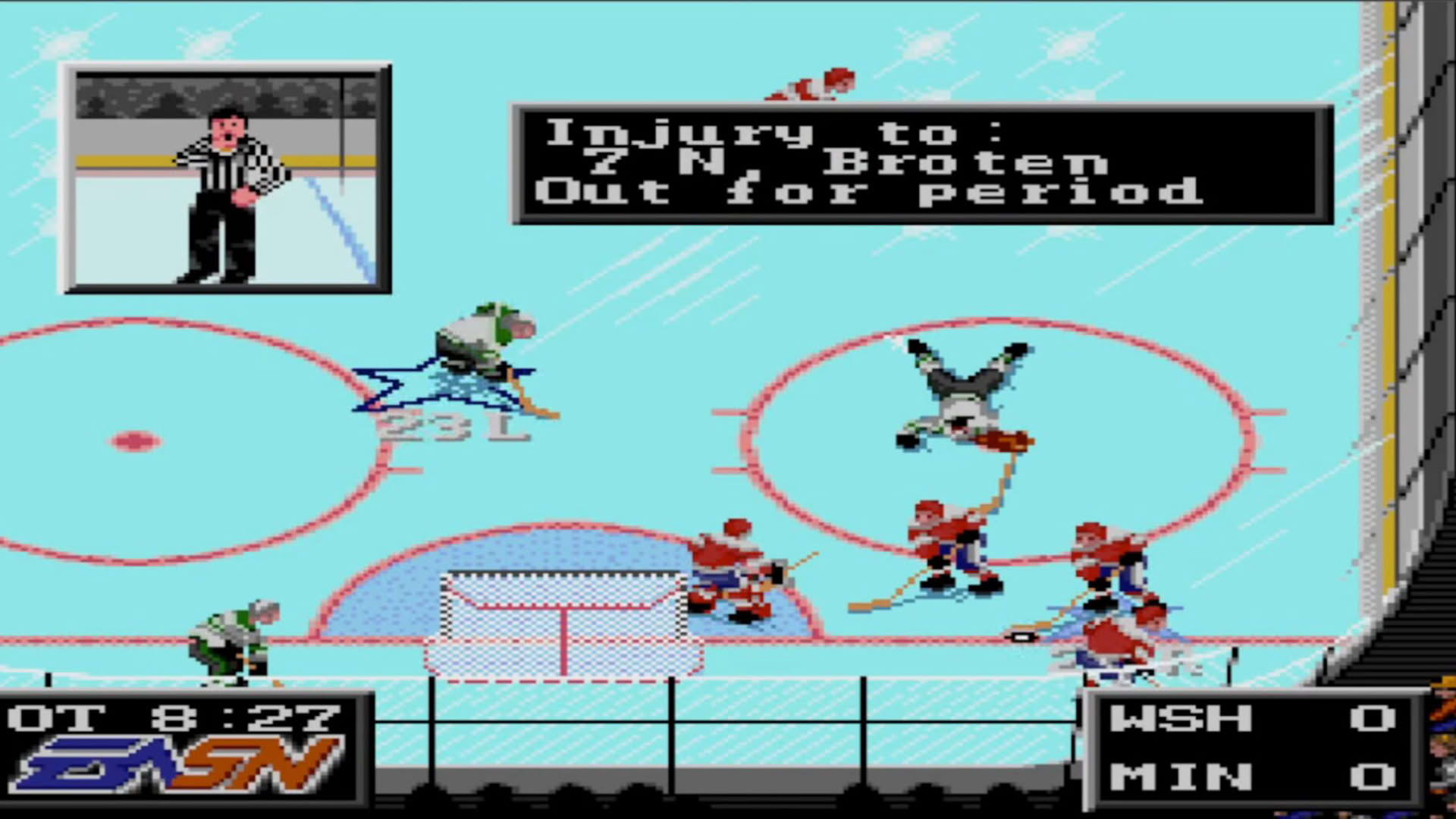 Screenshot for NHLPA Hockey 93
