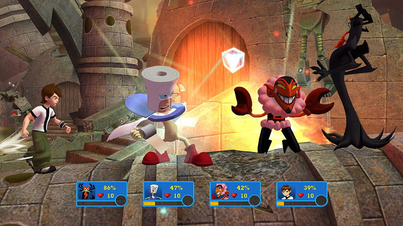 Screenshot for Cartoon Network: Punch Time Explosion XL
