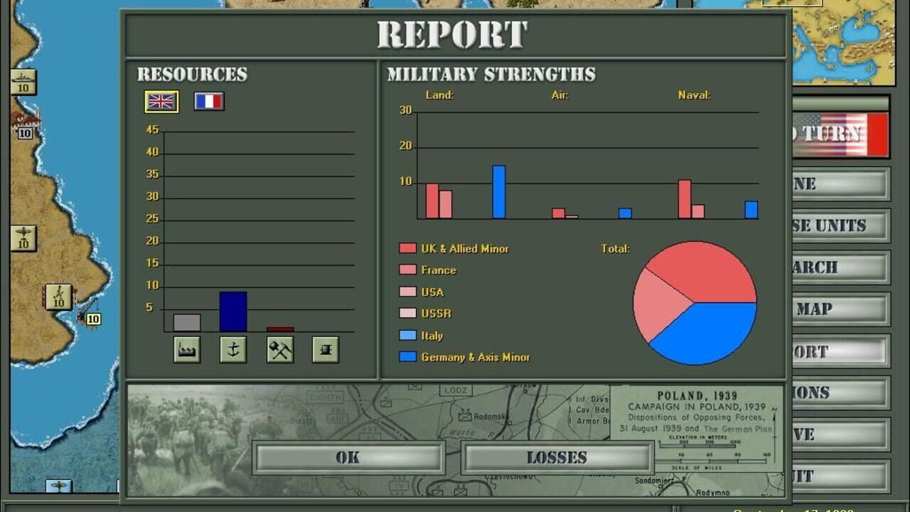 Screenshot for Strategic Command: European Theater