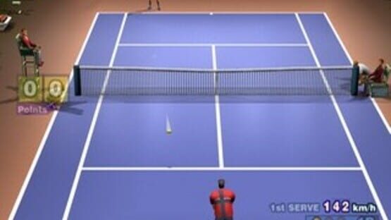 Screenshot for Hard Hitter Tennis