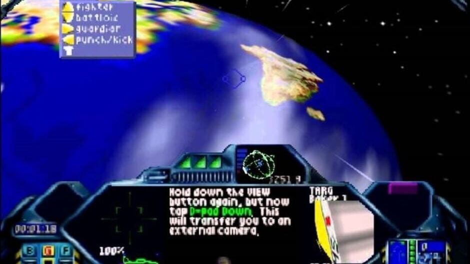 Screenshot for Robotech: Crystal Dreams