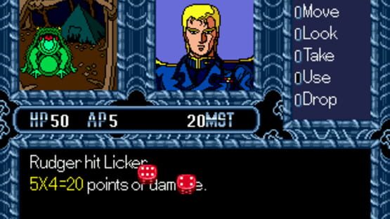 Screenshot for Phantasy Star II Text Adventures