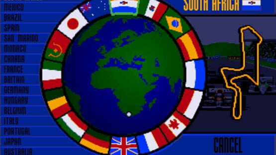Screenshot for Nigel Mansell's World Championship Racing