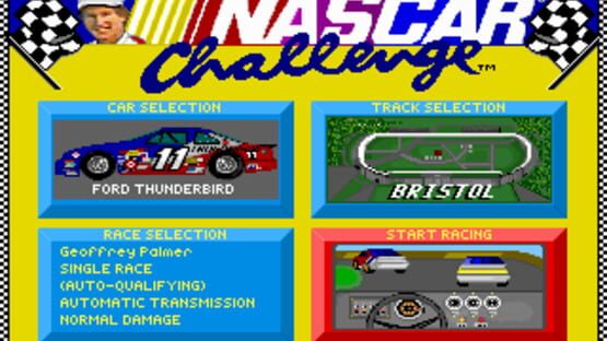 Screenshot for Bill Elliott's NASCAR Challenge