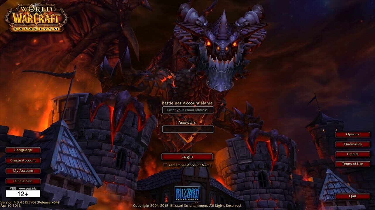 Screenshot for World of Warcraft: Cataclysm