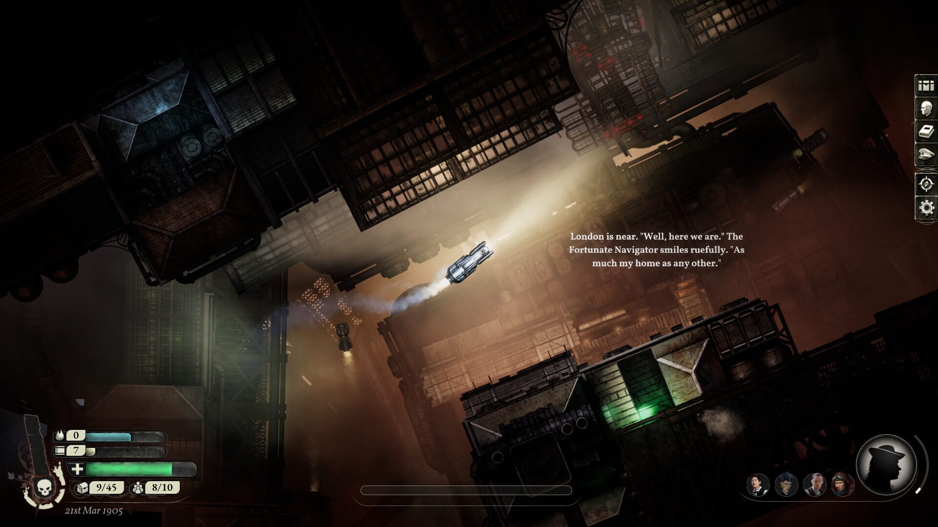 Screenshot for Sunless Skies