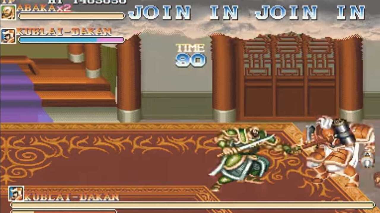 Screenshot for Warriors of Fate