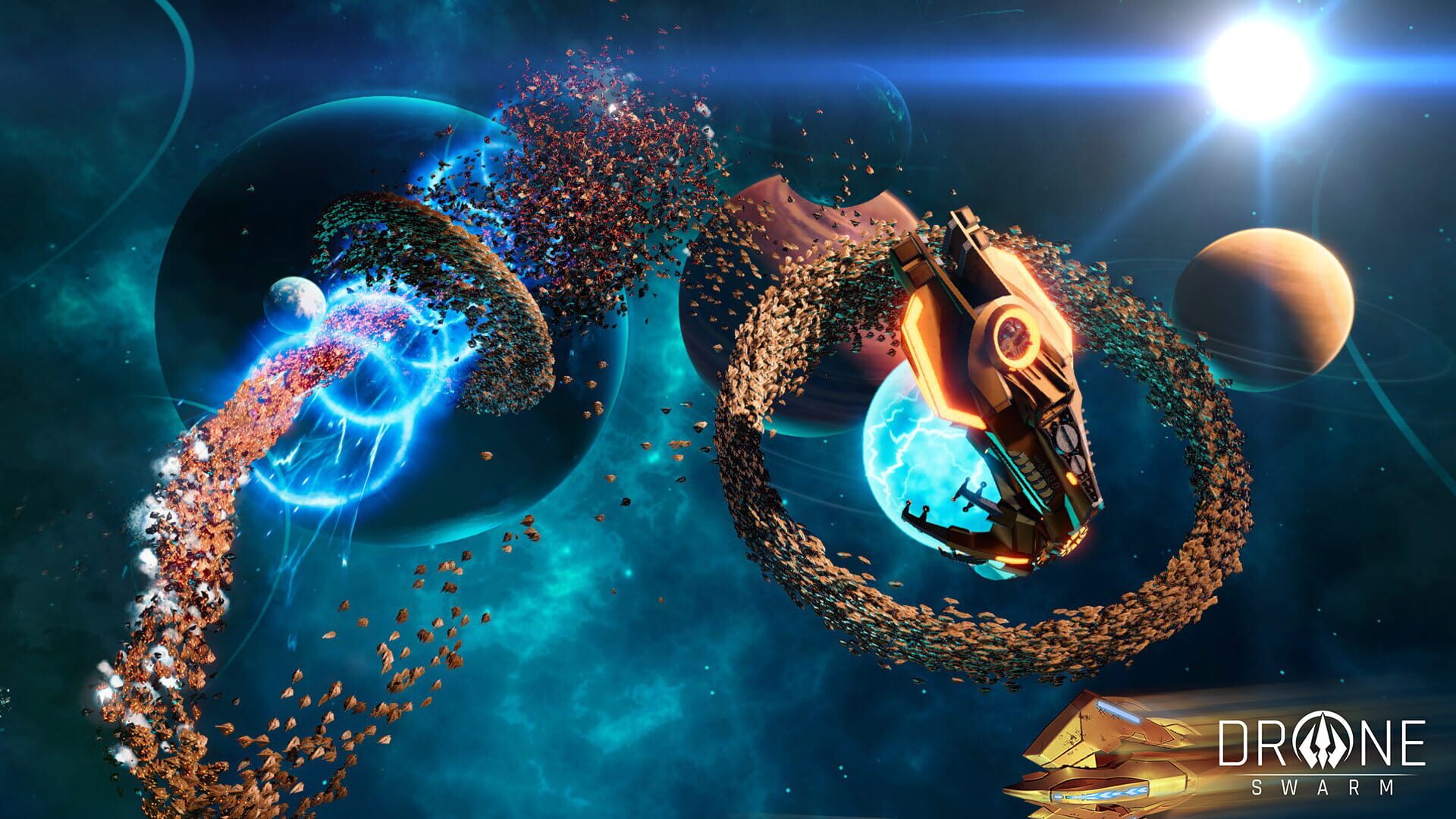 Screenshot for Drone Swarm