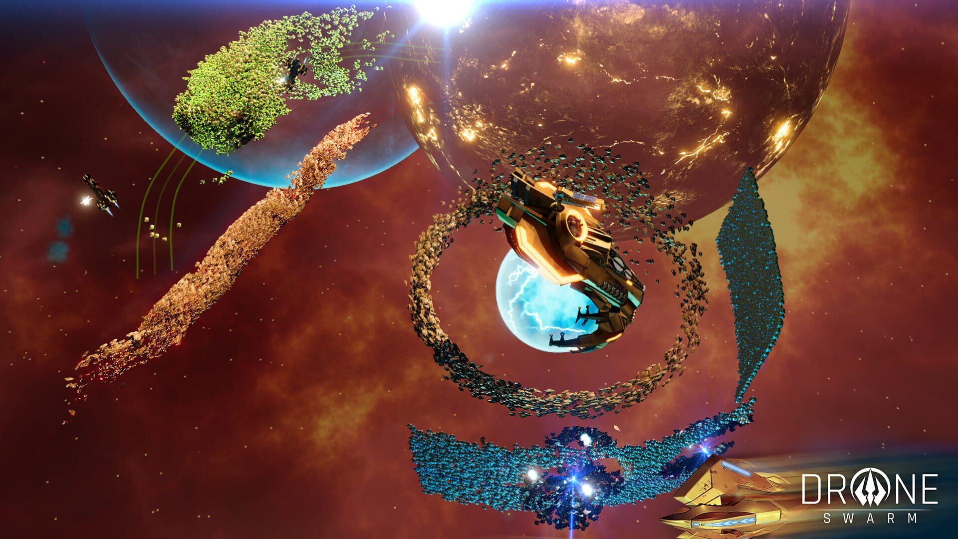 Screenshot for Drone Swarm