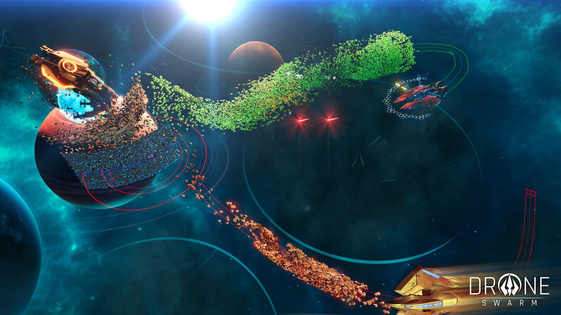 Screenshot for Drone Swarm