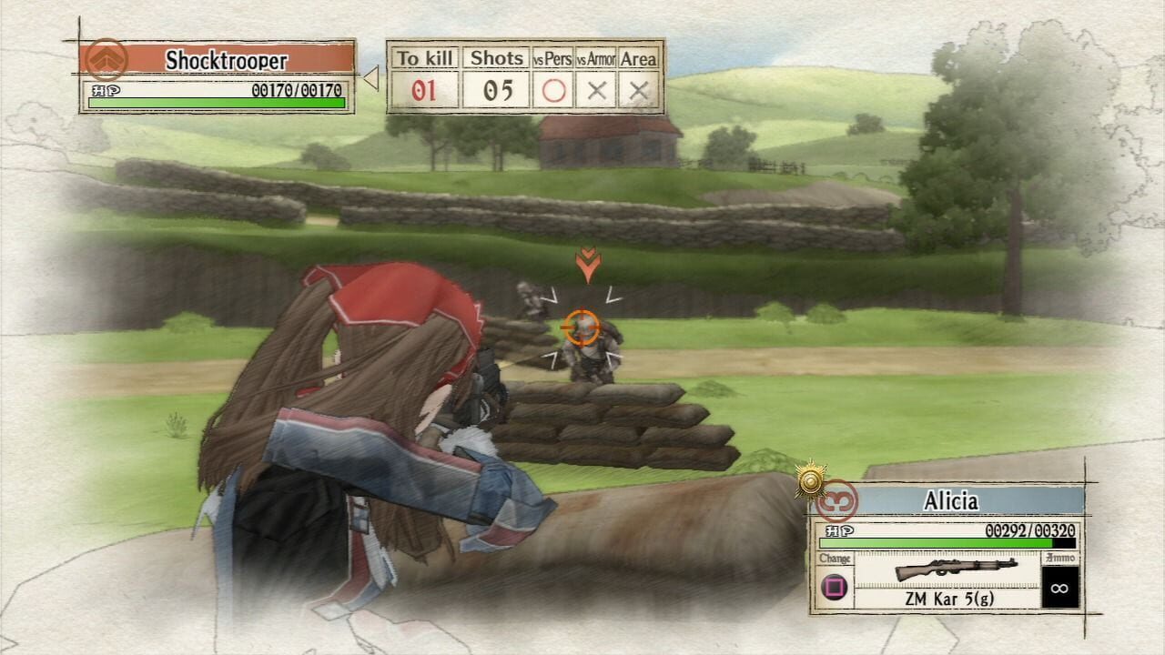 Screenshot for Valkyria Chronicles