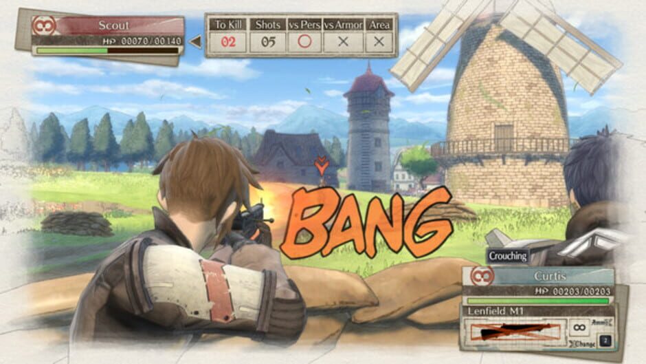 Screenshot for Valkyria Chronicles 4