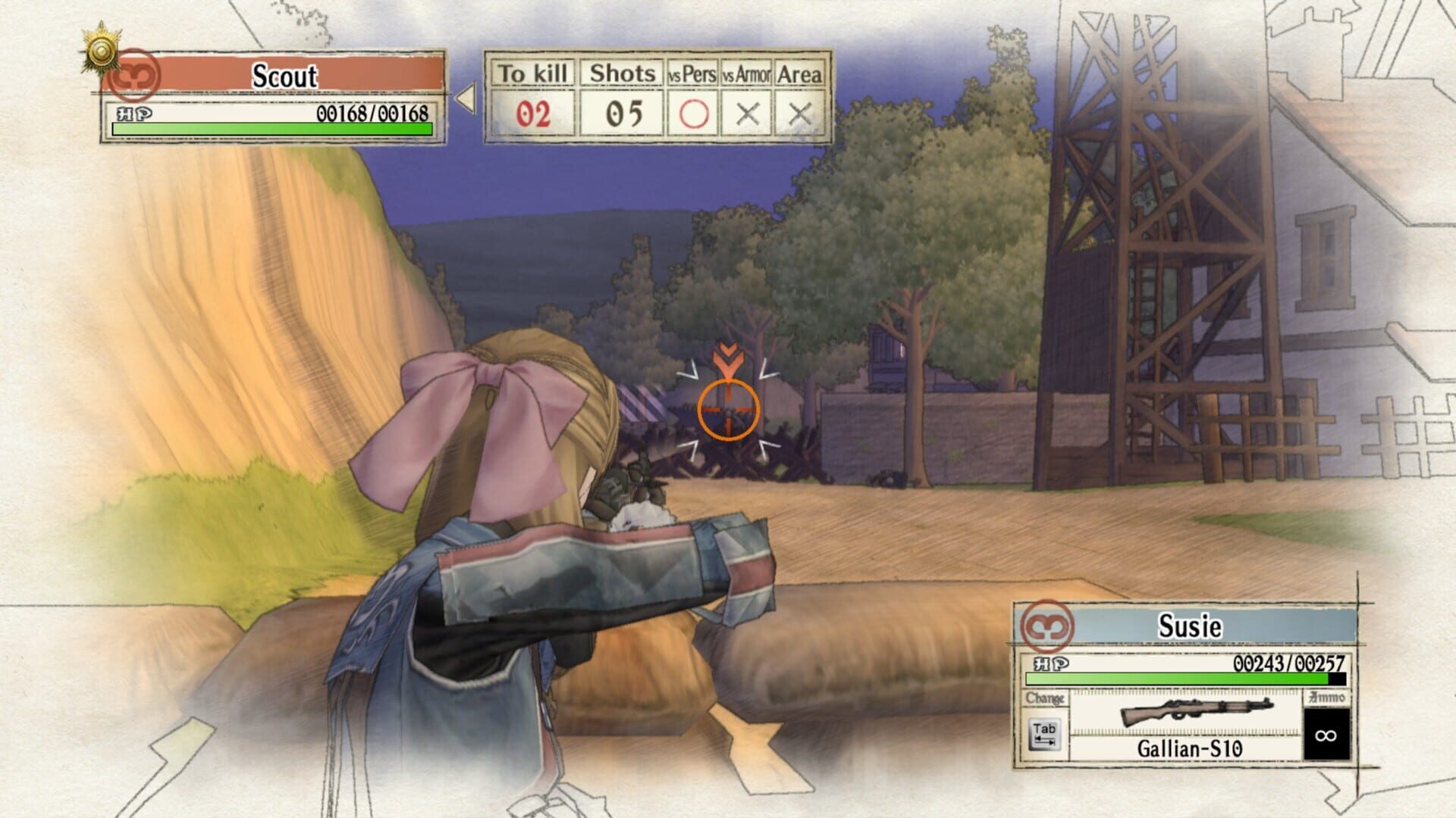 Screenshot for Valkyria Chronicles: Edy's Mission "Enter the Edy Detachment"