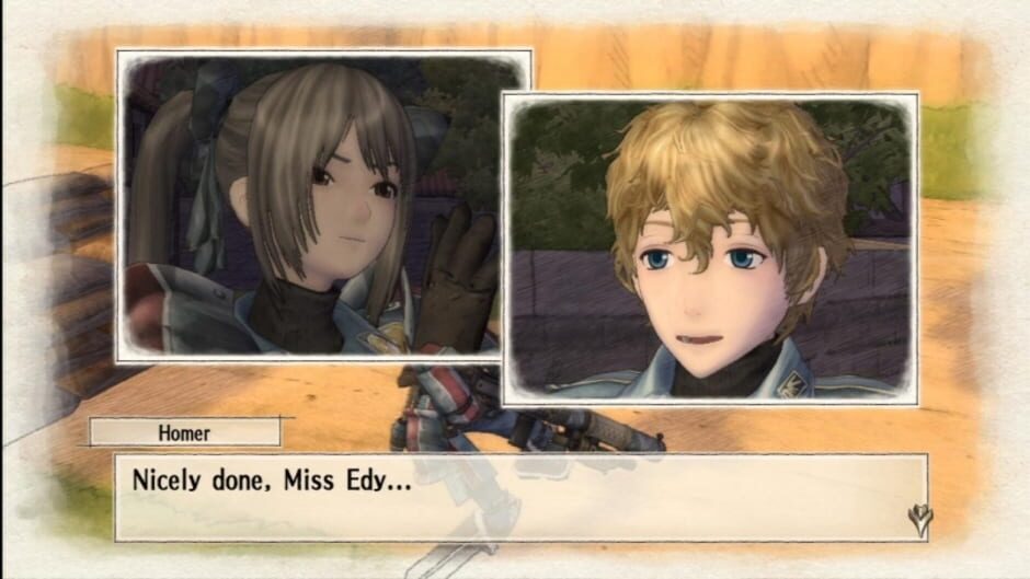 Screenshot for Valkyria Chronicles: Edy's Mission "Enter the Edy Detachment"