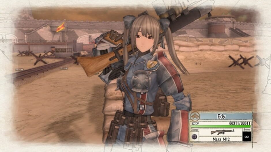 Screenshot for Valkyria Chronicles: Challenge of the Edy Detachment
