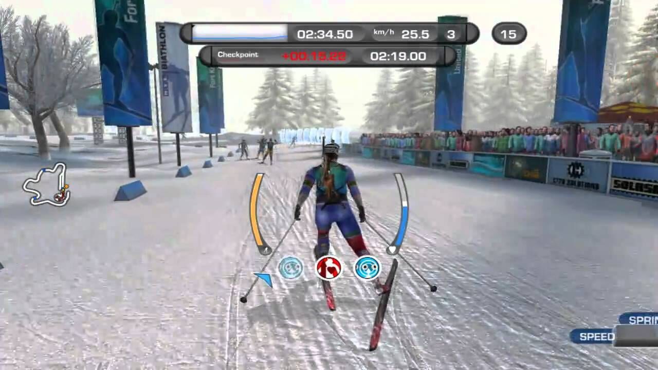 Screenshot for RTL Biathlon 2009