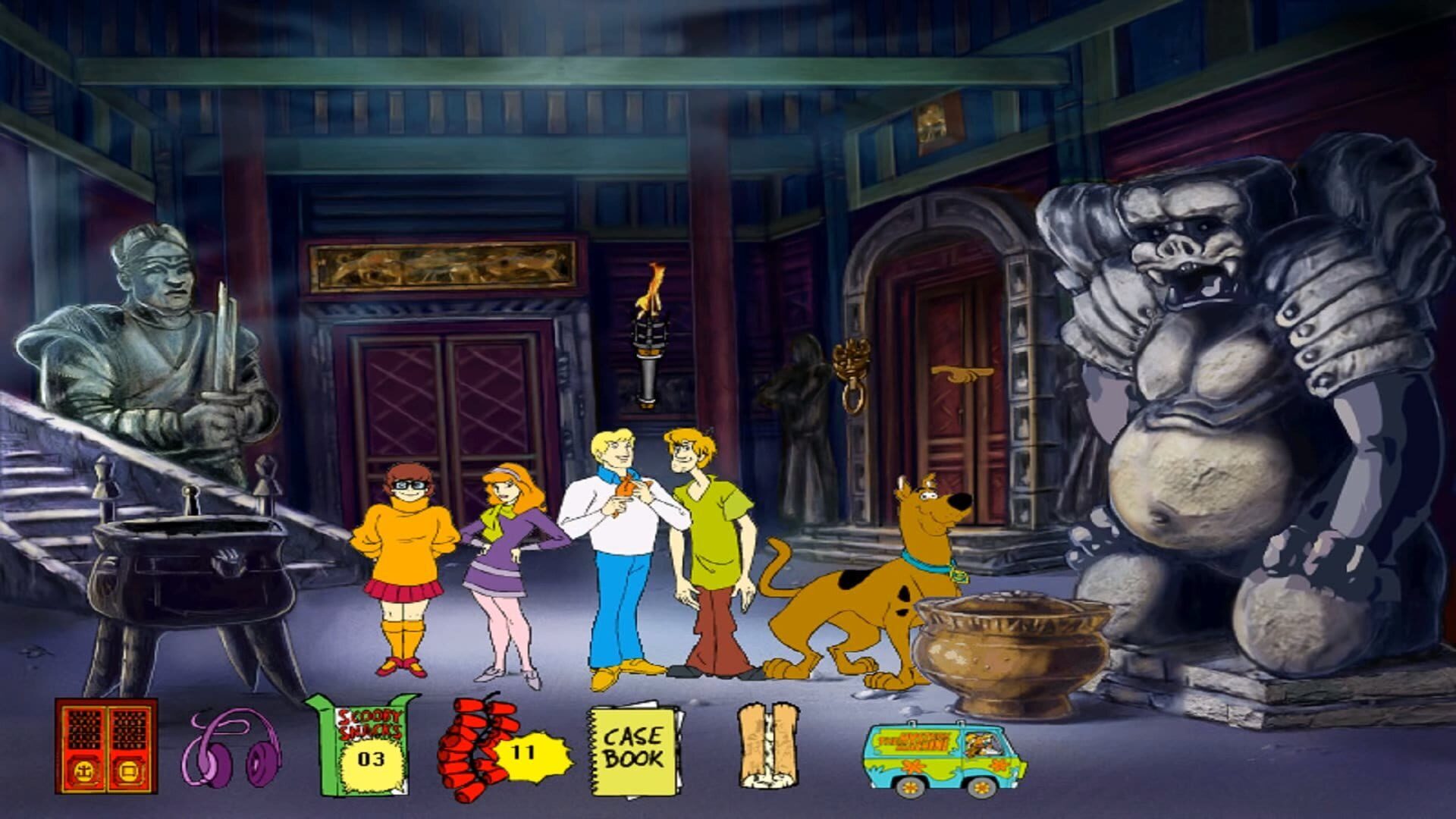 Screenshot for Scooby-Doo: Case File #2 - The Scary Stone Dragon